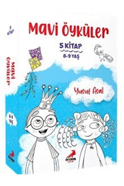 Erdem Çocuk Mavi Öyküler (5 Kitap Kutulu)