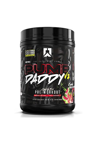RYSE مكمل غذائي غير منشط من Pump Daddy V2 قبل التمرين، بنكهة البطيخ الحلو، 40 مل