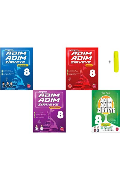 Newton Yayınları Newton 8. Sınıf Matematik Fen Türkçe İnkılap Adım Adım Zirve...