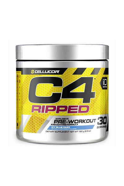 Cellucor C4 ممزق، أزرق جليدي، 30