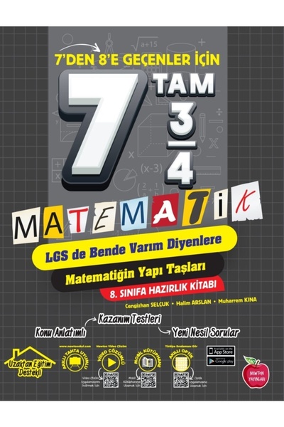 Newton Yayınları Newton Yay. 7 Den 8 E Geçenler Için Matematik Gerni