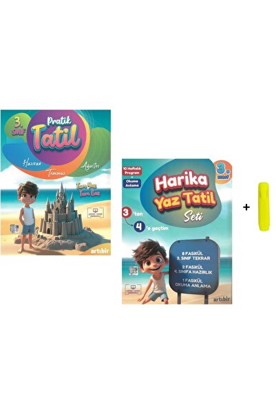 Artıbir Yayınları Artıbir Yayıncılık 3. Sınıf Pratik Harika Yaz Tatili 4. Sın...