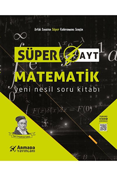 Armada Yayınları Armada Yayınevi YKS AYT Matematik Süper Soru Kitabı Yeni Nesil