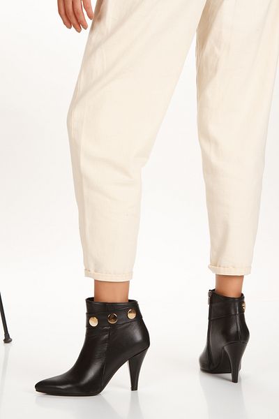 PASSAGE SHOES Γυναικείες μπότες με τακούνι από γνήσιο δέρμα Stiletto 5112