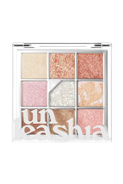 UNLEASHIA Glitter Shimmer Eyeshadow Palette No:1 Glitterpedia Eye Palette
