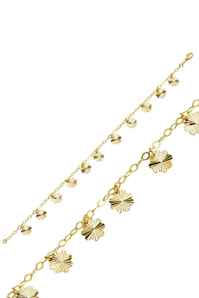 Bilezikci Evren Çiçekleri Shakira Altın Bileklik