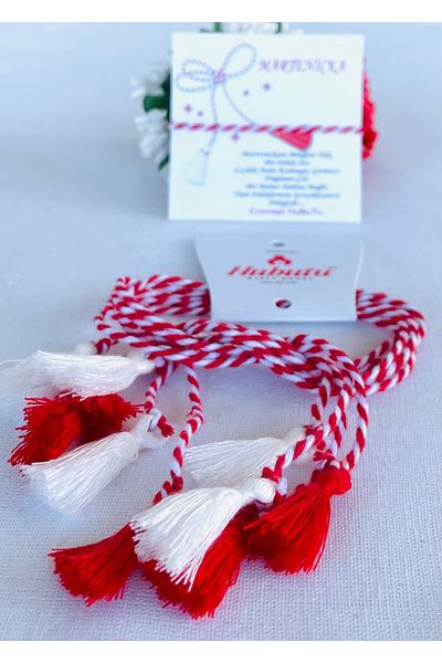 Concept HuBuTU 5 Pieces Gift Tasseled Card Gelatin Martenchia Bracelet Set
