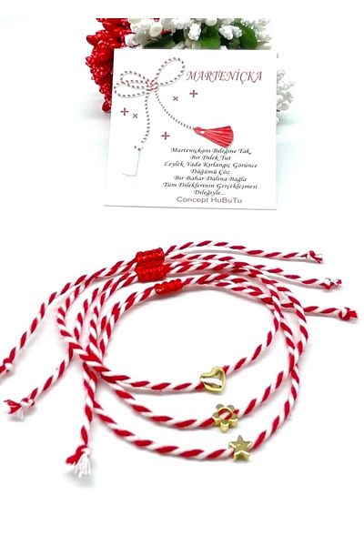 Concept HuBuTU 3 Pieces Gift Card Gelatin Martenchia Bracelet Set