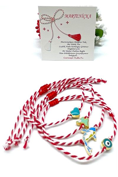 Concept HuBuTU Gelatin Martenchia Bracelet Set with 4 Gift Cards