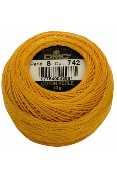 Dmc Koton Perle 742 (No:12) - 2 Pieces