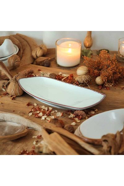Kütahya Porselen 33 cm Corendon Boat Plate