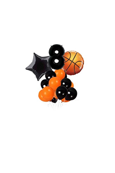 Mini Parti مجموعة بالونات كرة السلة من MINI PARTY STORE