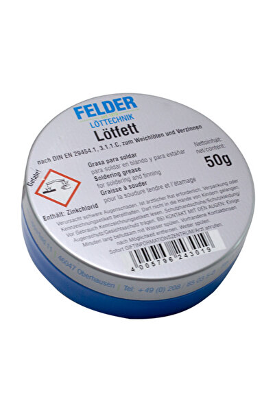 harry Felder Lötfett Havya Pastası 50 Gram Süper Kaliteli Elektronik Cihaz Le...