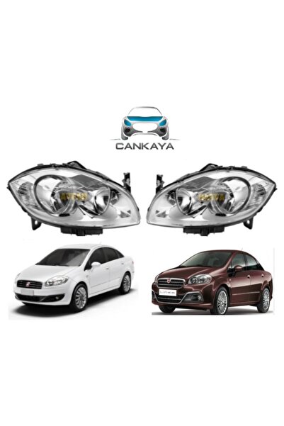 ESER Fiat Lınea Ön Far Motorlu Takımı Sağ Sol 2 Adet Eser