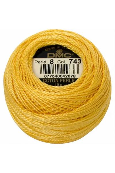 Dmc Koton Perle 743 (No:12) - 2 Pieces
