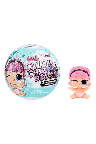 L.O.L. SURPRISE LOL Surprise Glitter Color Change Lil Sisters