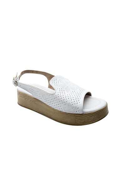 ÇİĞDEM KUNDURA Lush Oasis Faux Leather Women's Sandals - Çiğdem Kundura