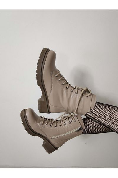 ÇİĞDEM KUNDURA Γυναικείες μπότες Nebulai Real Leather - Άνετο σχέδιο (ENZ B13)