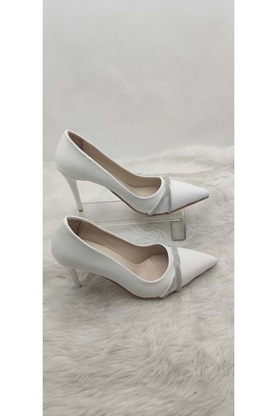 ÇİĞDEM KUNDURA Black Stoned Crocus Stiletto - My Stls1