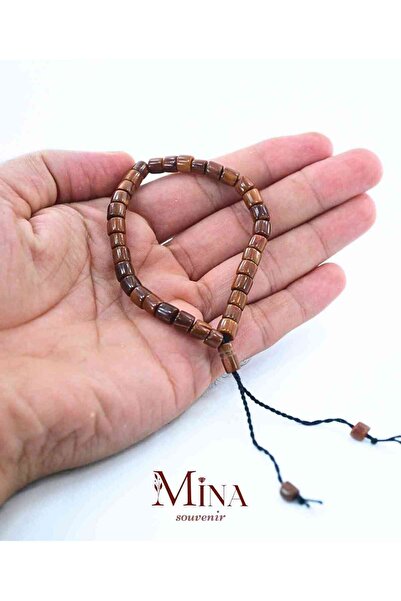 Mina Souvenir Bileğe Göre ayarlanır Bilek Boy Kuka Erkek,Kadın Tesbih Bileklik