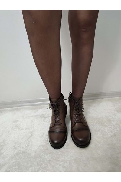 ÇİĞDEM KUNDURA Γυναικείες κοντές μπότες Lumin Real Leather - SCVA B3