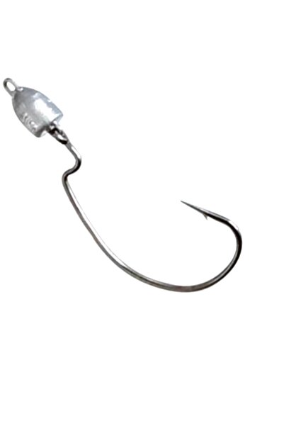 Megsaydin 3 Adet -  Jig Head Kurşunlu Yapay Yem İğnesi