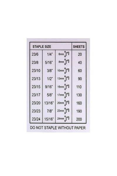 Rubenis Large Size Stapler 200 Sheets 395