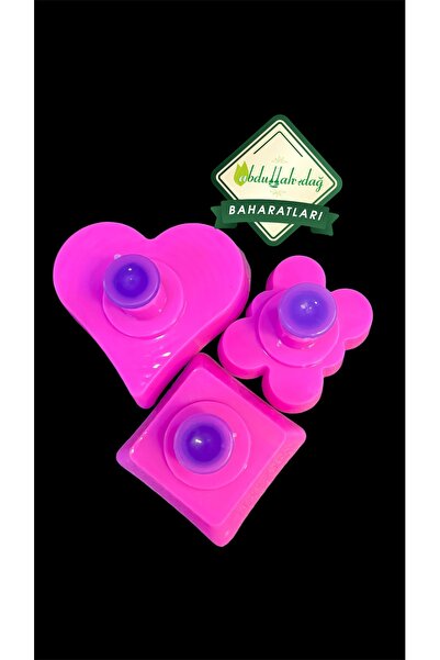 ABDULLAH DAĞ Hatay Yöresel Plastik Kömbe Kurabiye Kerebiç Kalıbı 3’lü A007