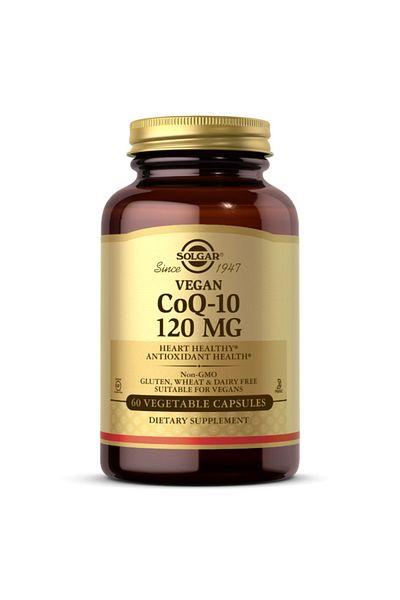 Solgar CoQ10, 60 Vegetable Capsules, 120 mg