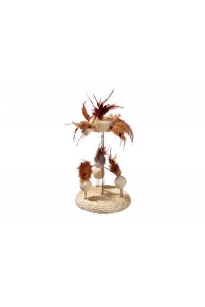 Karlie Spring Cat Toy 25X15Cm Beige Hnzrn