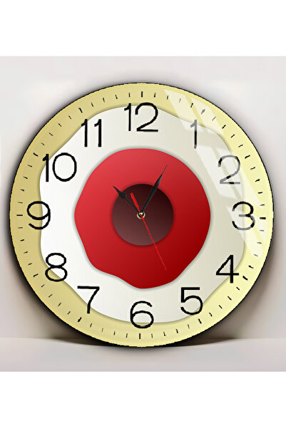 Harikabirev HARİKABİREV | PIESE DE STICLA (CEAS) CREAM RED TABLOA ABSTRACTĂ |...