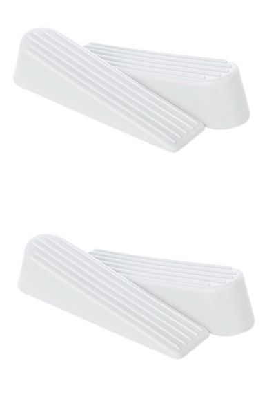 CEKAVE 4 Pieces Door Ramp Door Stopper - Door Buffer Anti-Crash Set