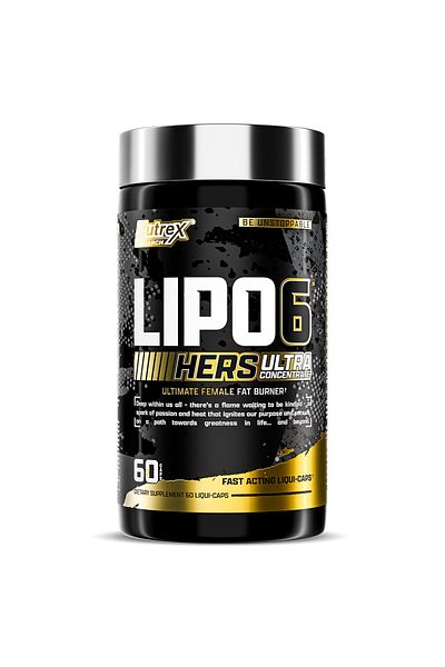 Nutrex Research Nutrex Lipo 6 Black Hers Ultra Concentrate، 60 كبسولة