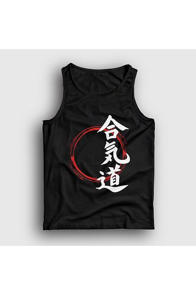 Presmono Unisex Black Circle Aikido Ufc Mma Martial Arts Tank Top 502479 Tt