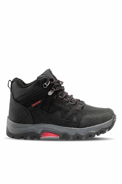 Slazenger Μαύρες ανδρικές μπότες εξωτερικού χώρου Ανθεκτικές στο κρύο και το νερό