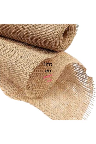 erdoğan hobi 1mtx1mt Jut Fabric - Φόρεμα από καμβά, σάκο και κάλυμμα
