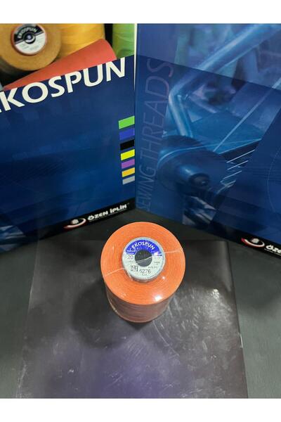 AYHANMAK Sewing Thread 120 No 5000m Polyester Ekospun, High Strength, Ultra Quality