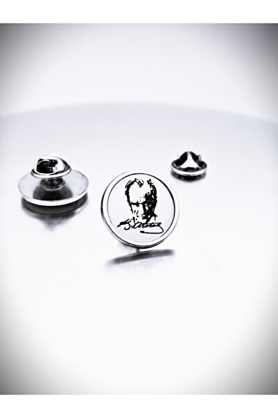 YÖRÜK TASARIM Atatürk Mineli Yaka Rozeti