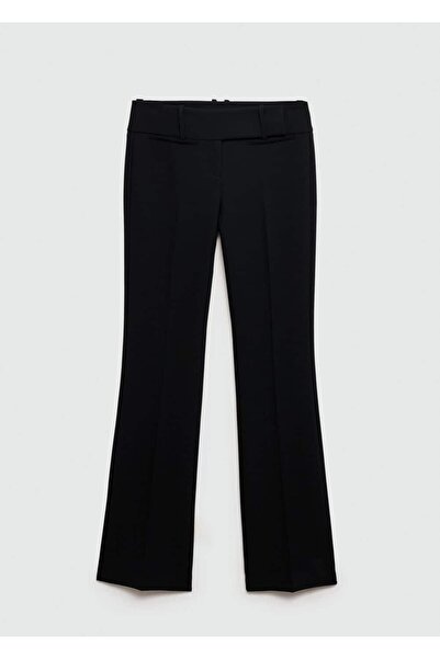 MANGO Woman Düşük belli kloş pantolon