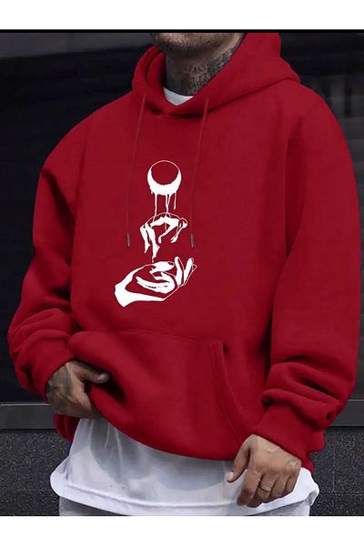 ModaSphere Unique Pattern Thick and Soft Sweatshirt