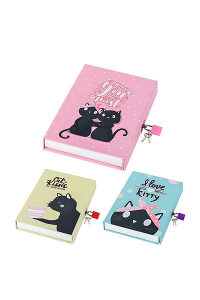 Mikro HT-54 Micro Cat Locked Memory Book