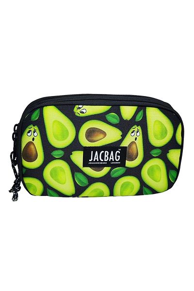 Jacbag Jac-11 Double Cover Oval Pencil Bag - Double Cover