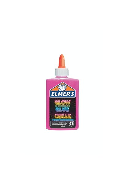 Elmers 2162079 SLIME SIVI YAPIŞTIRICI 147 ML KARANLIKTA PARLAYAN PEMBE