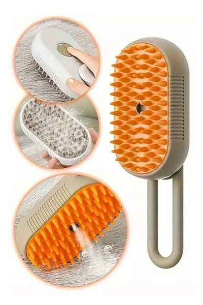 demirhan pet Foldable Steam Comb with Handle