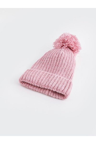 LC Waikiki Lcw Pompom Detailed Baby Girl Beret