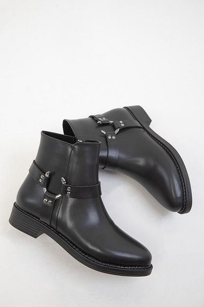 SOHO Women's Black Boots - 19796 Model Bootie