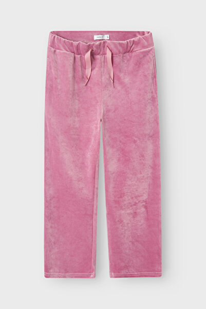 name ıt Pantaloni roz cu numele în jos