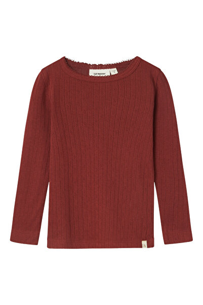 Lil' Atelier Mini Girl's Slim Fit Long Sleeve Top