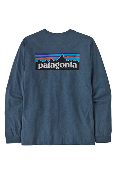 Patagonia M's L/S P-6 Logo Responsibili-Tee