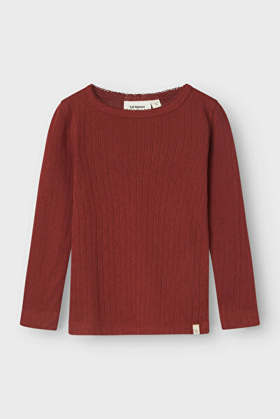 Lil' Atelier Mini Girl's Slim Fit Long Sleeve Top